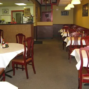 the dining room