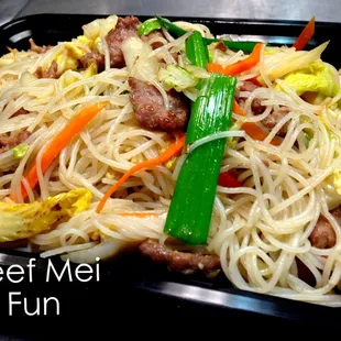 Beef Mein Fun(thin noodle)