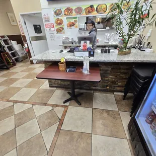 interior, sushi and sashimi