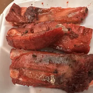 Pork ribs... I really liked them.