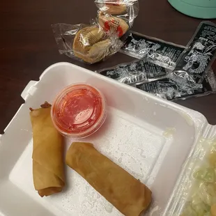 Veggie egg rolls