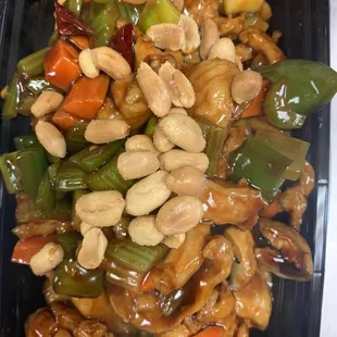 chicken and vegetables in sauce