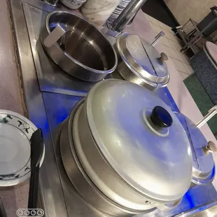 a pan with a lid on it