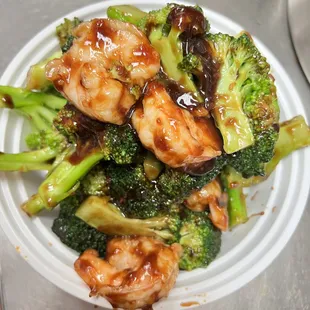 Shrimp with Broccoli