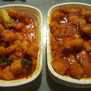 Soggy, greasy chicken...terrible!