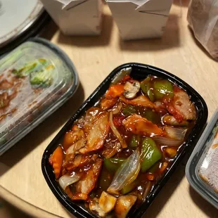 Sweet &amp; Hot And Spicy Pork*