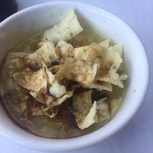 Egg drop soup me likey