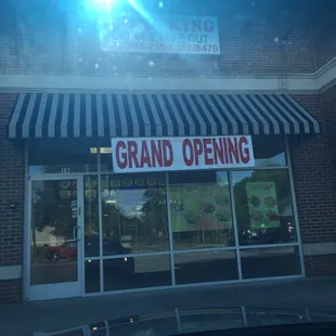 Front of Resturant