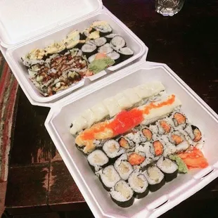 enormous sushi order