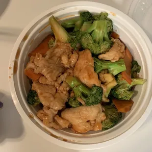 Chicken and Broccoli