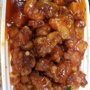 Orange chicken