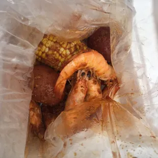 Half Pound Head on Shrimp