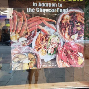 Cajun SEAFORD BOIL at a CHINESE RESTAURANT