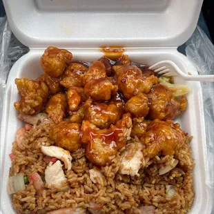 Lunch portion General Tso&apos;s Chicken