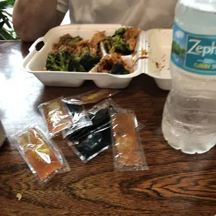 A big dinner for small stomachs. Lol