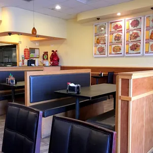 Counter and Dining Area