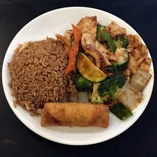 Chicken with Vegetables Lunch