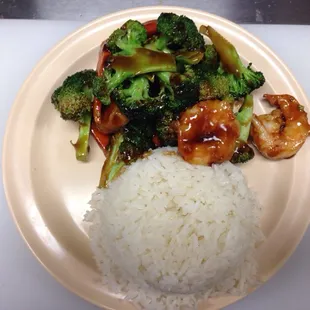 Shrimp w.broccoli