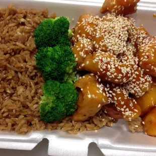 Sesame chicken!