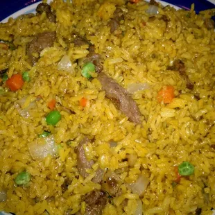 Beef Fried Rice.
