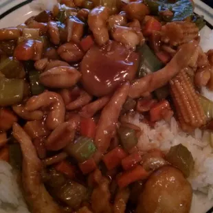 Kung Po Chicken.