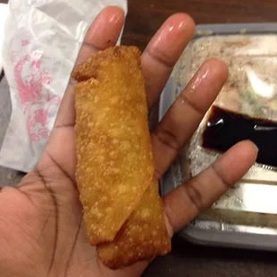 Frozen Super small ass eggrolls!!