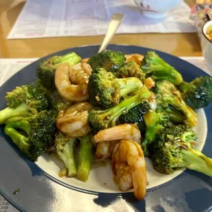 Shrimp and Broccoli