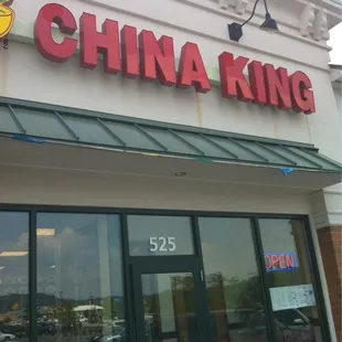 the front of the restaurant