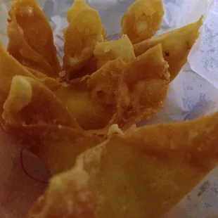 Crab Rangoon.