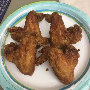 Fried chicken wing... some of the best I've had! $4.50