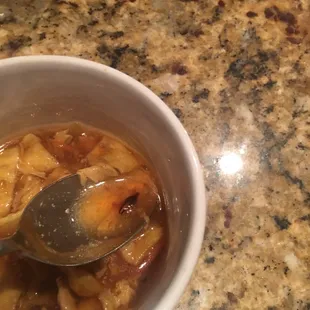 a bowl of soup