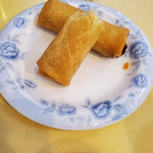 Spring roll (sorry, I bit it)