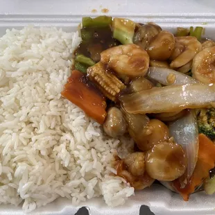 Shrimp with Garlic Sauce