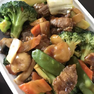 Beef and Mixed Vegetables
