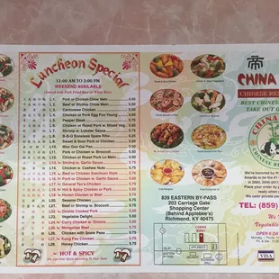 The BEST Chinese restaurant in town!!!