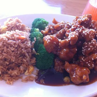 Sesame chicken