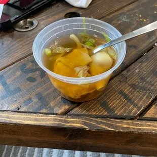 Wonton soup