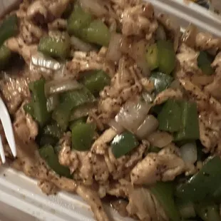 Black Pepper Chicken