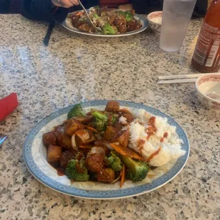 Mandarin tofu