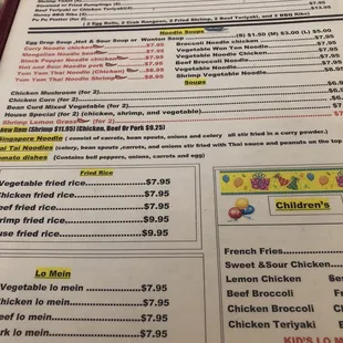 menu, sushi and sashimi