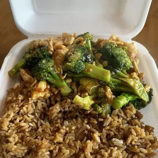Chicken and Broccoli