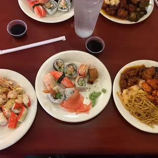 food, sushi and sashimi