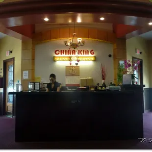 A very pleasant staff to serve you.