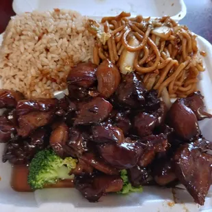 Bourbon chicken