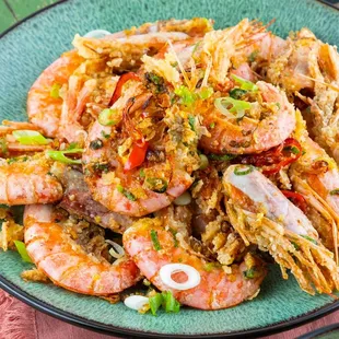 Salt and pepper shrimp