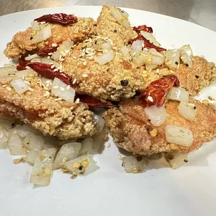 Salt and pepper wings