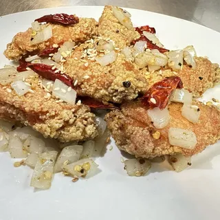 Salt and Pepper Chicken Wings