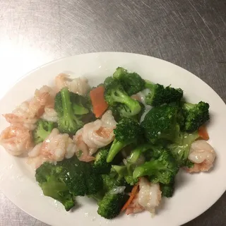 61. Shrimp with Broccoli