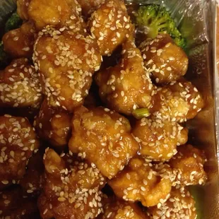Sesame seed chicken