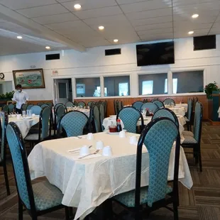 Dining area &amp; banquet room behind glass 11.09.22